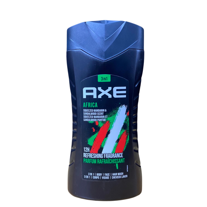 Axe 3-in-1 Shower Gel - Africa 250ml - TNS Go