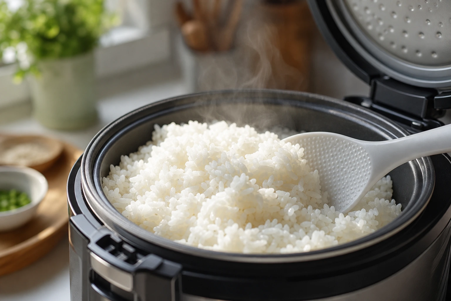 How to Cook Rice in a Rice Cooker